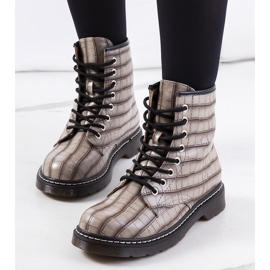 Bottes pour femmes grises par Norte 1 Bottes pour femmes grises par Norte 1