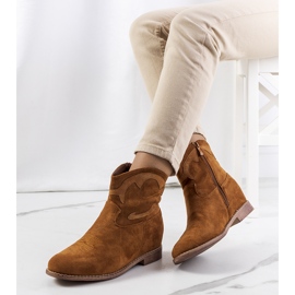 Santiags marron de Velha brun 1