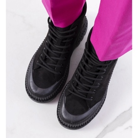 Baskets Avenis noires le noir 1