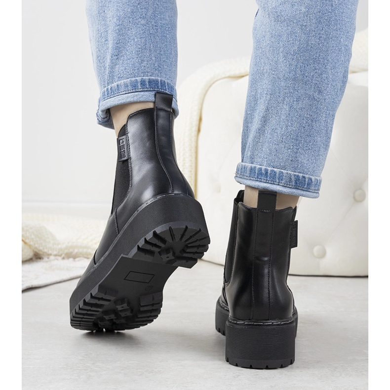 Bottes Big Star II noires 274101 le noir 1 Bottes Big Star II noires 274101 le noir 1