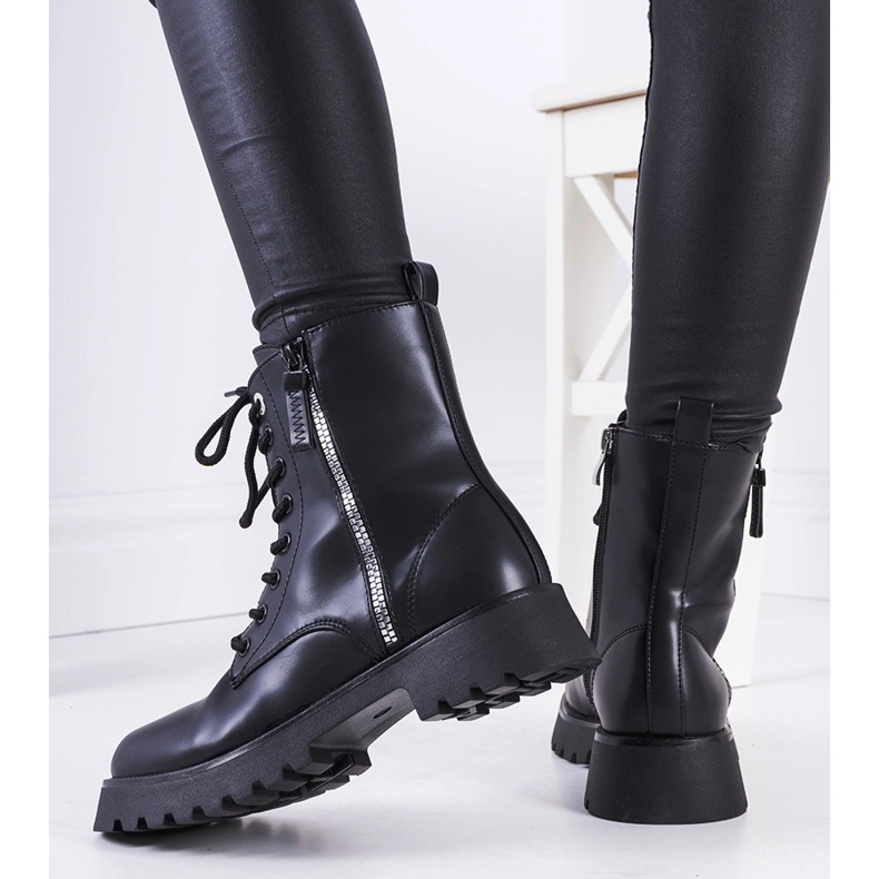 Bottes Berkton noires le noir 1