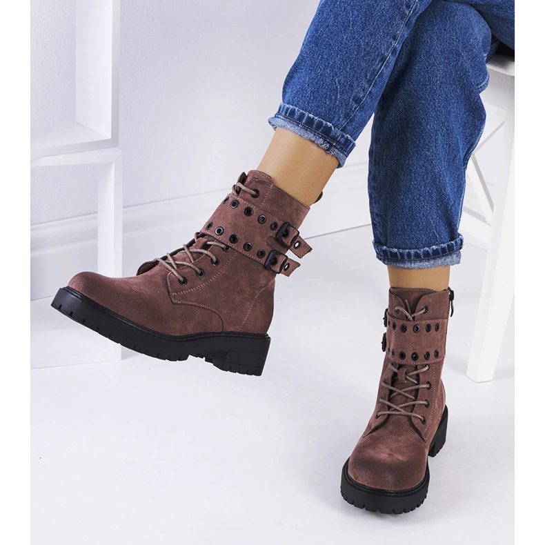 Bottes de randonnée marron Fallkirk brun 1