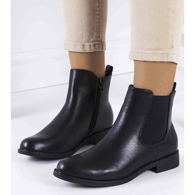 Bottines Linemell noires 1