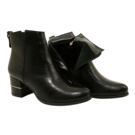 DASZYŃSKI Bottines isolées noires pour femme 4