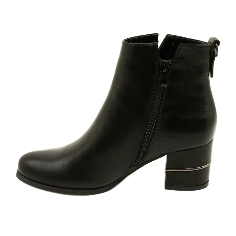 DASZYŃSKI Bottines isolées noires pour femme le noir 1