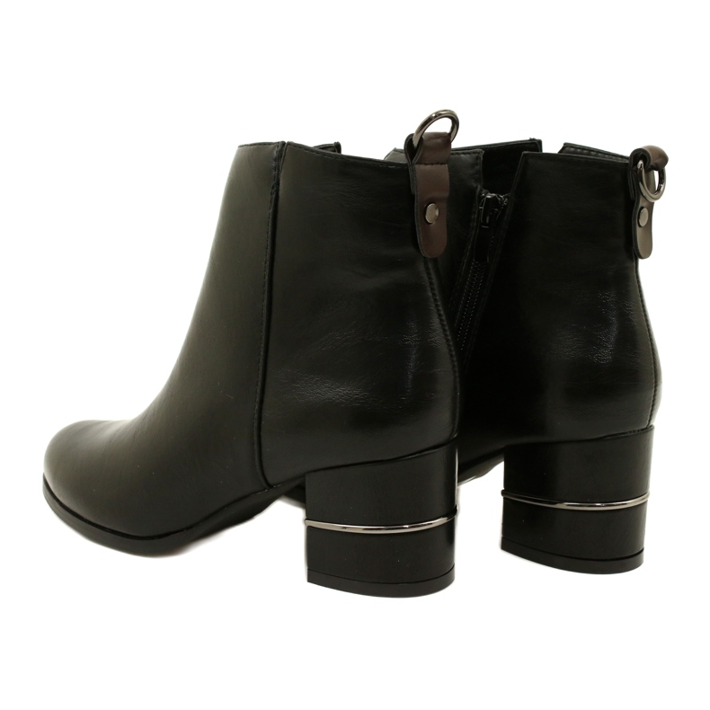 DASZYŃSKI Bottines isolées noires pour femme le noir 3