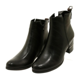 DASZYŃSKI Bottines isolées noires pour femme le noir 2