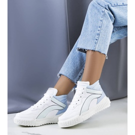 PA1 Baskets Clyme bleues blanche 1 PA1 Baskets Clyme bleues blanche 1