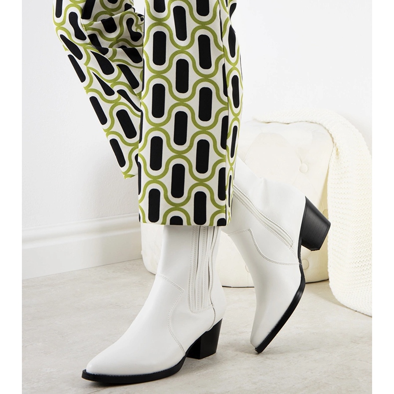 Santiags Bento blanches 1 Santiags Bento blanches 1