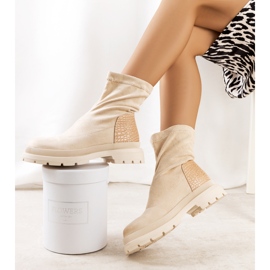 Bottines Markha beiges 3