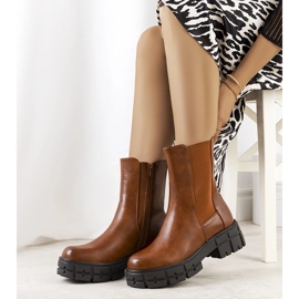 Bottes femme marron Zulan brun 1