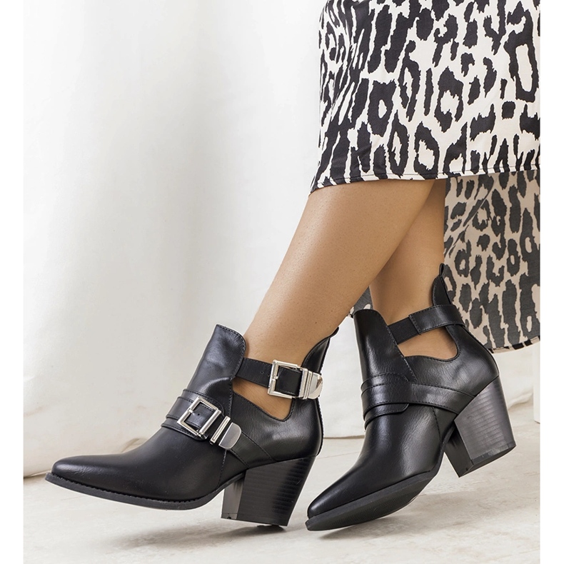 Bottines femme Itabi noires le noir 1