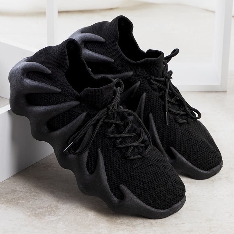 Baskets Everet homme noires le noir 1