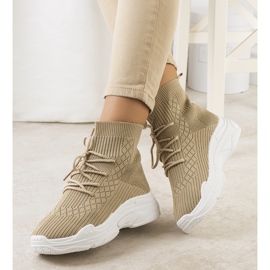 Chaussettes beiges Dowden 1 Chaussettes beiges Dowden 1