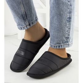 Big Star Chaussons isolés femme noir KK274602 le noir 1