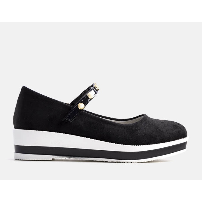 BM Ballerines noires pour enfant Renate's le noir 1 BM Ballerines noires pour enfant Renate's le noir 1