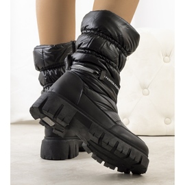 Bottes de neige noires pour femmes de Mette 1