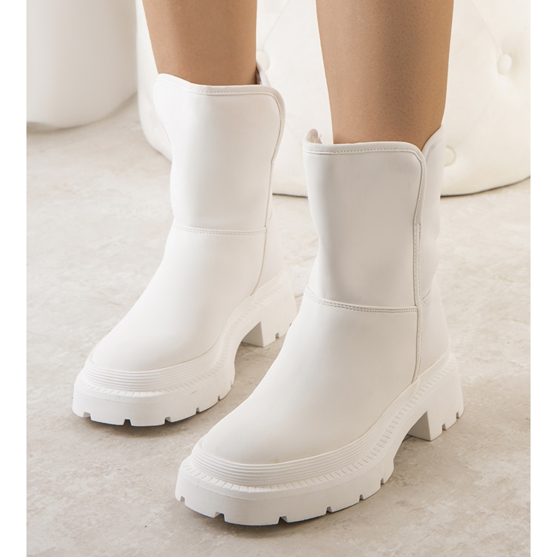 PA1 Bottes de neige blanches pour femmes de Veronis 1 PA1 Bottes de neige blanches pour femmes de Veronis 1