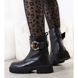 Bottines femme Gravi noires le noir 1