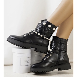 Bottes noires pour femmes de Cesia le noir 1