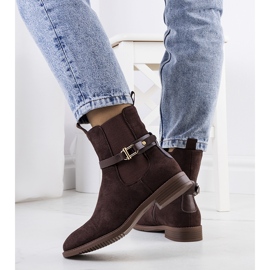 Bottines classiques Odila marron brun 2
