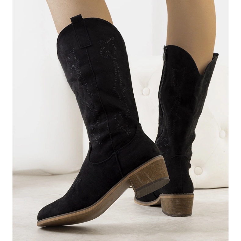 Bottines noires le noir 1