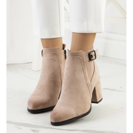 Bottines beiges 1