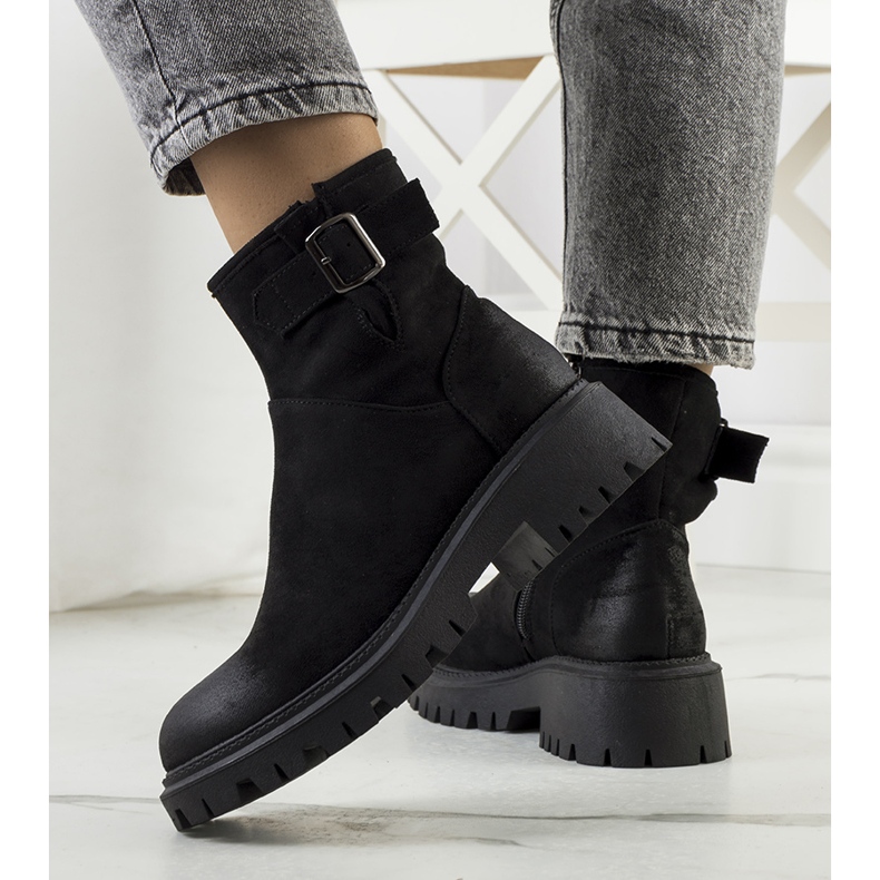 PA1 Bottes noires de Alejandra le noir 1 PA1 Bottes noires de Alejandra le noir 1