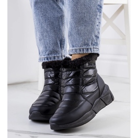 Bottes de neige noires de Lago 1