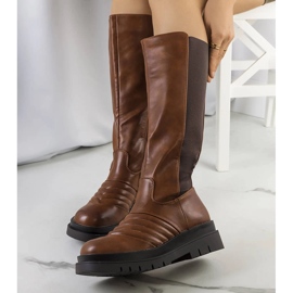 Bottines Calliope marron brun 1