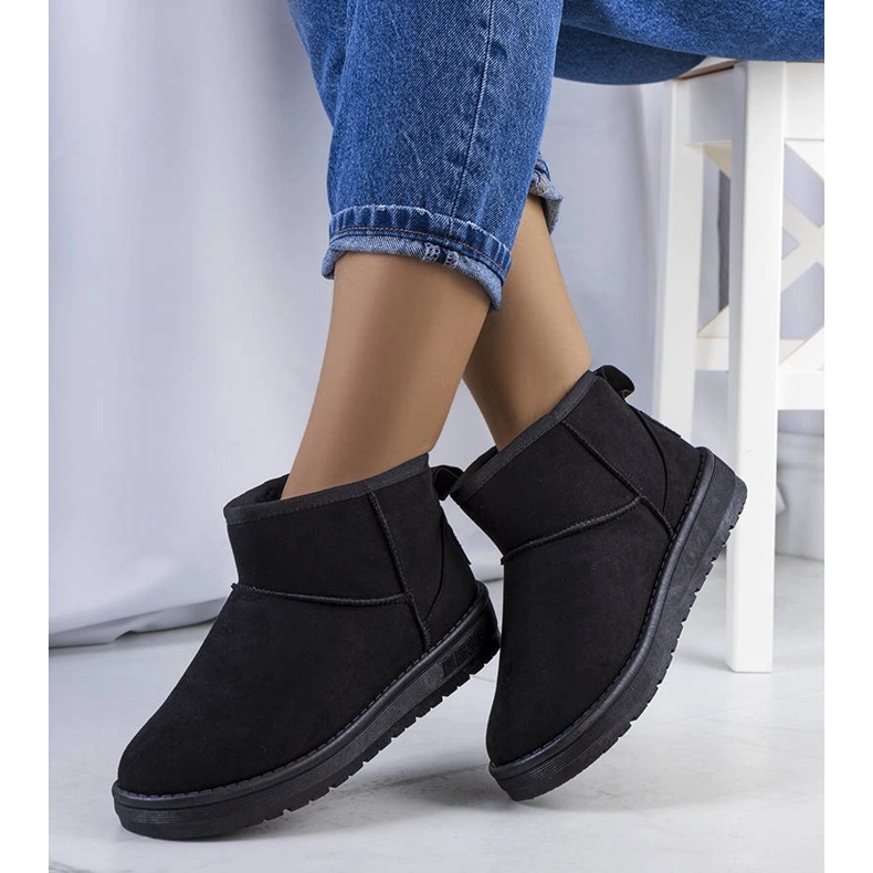 Big Star Bottes de neige noires pour femmes KK274288-906 1