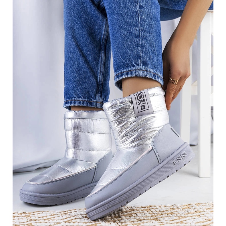 Big Star Bottes de neige argentées II274118 1