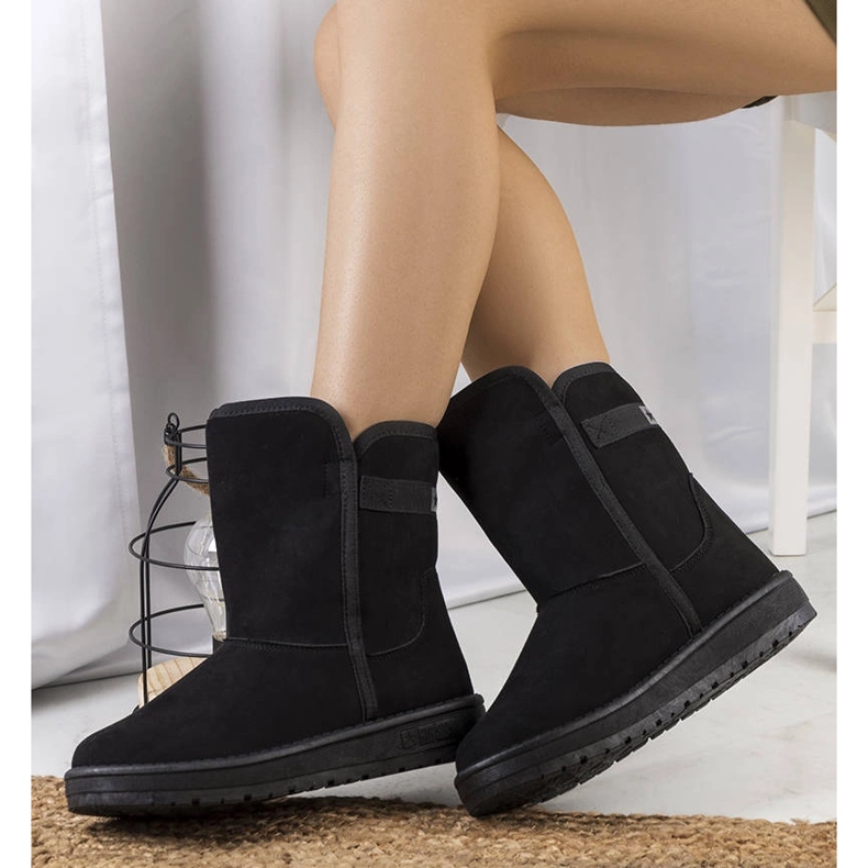 Bottes de neige noires Big Star KK274618 2