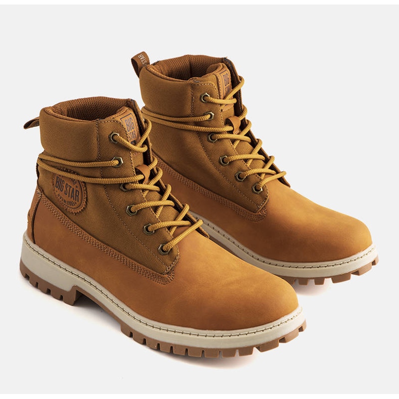 Chaussures de randonnée homme Camel Big Star KK174203 brun 1