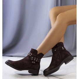 PA1 Bottes isolées marron de Meldert brun 1