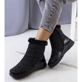 PA1 Bottes matelassées noires de Beau le noir 1