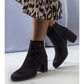 Bottes isolées noires de Fassa le noir 1