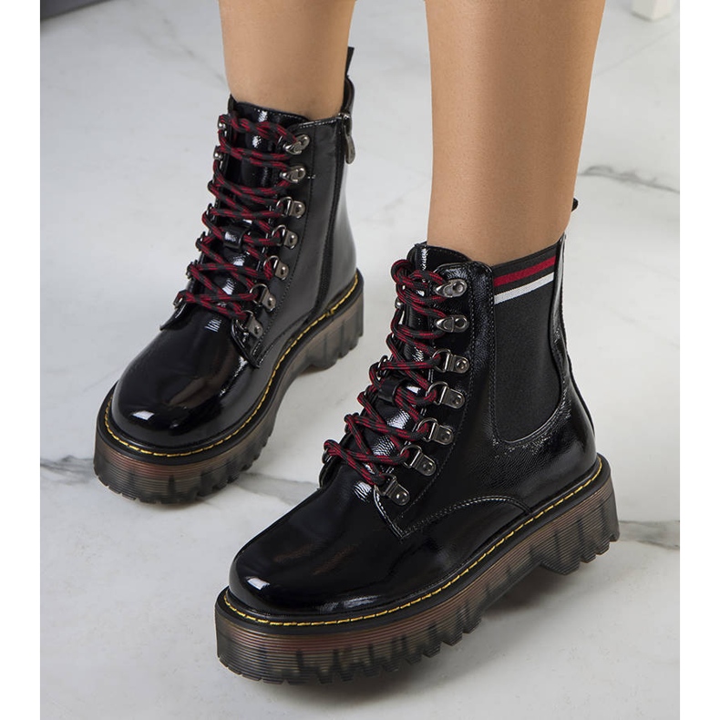 BM Bottes noires pour femmes de Mares le noir 1