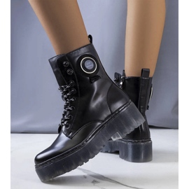 Bottines Laureano femme noires le noir 1