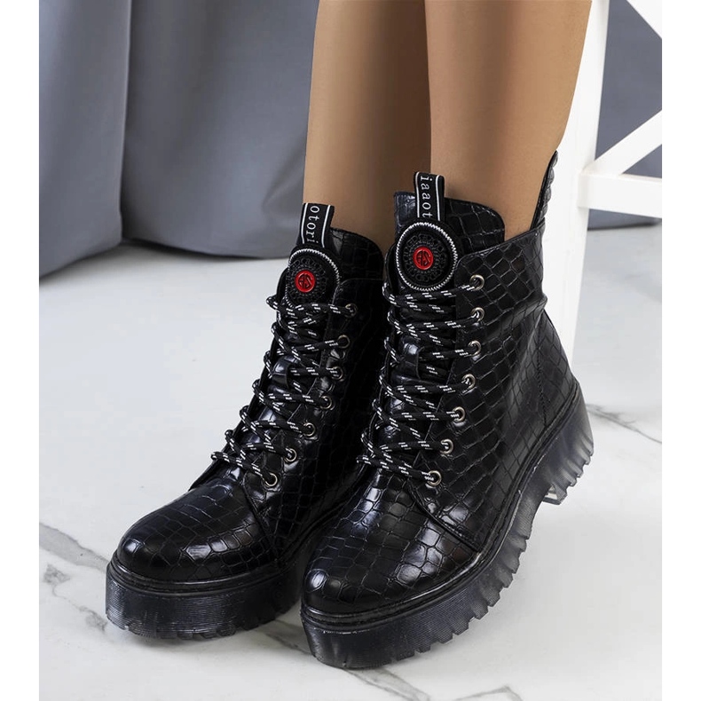 Bottines femme Aldino noires 1