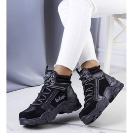 Bottes isolées noires LCJ-22-31-1441L Lee Cooper le noir 1