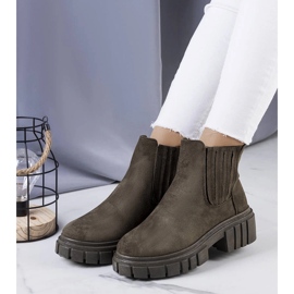 Bottes isolées vertes de Leiva 1