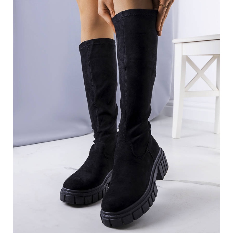 BM Bottes isolées noires de Mesal 1