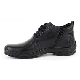 Joker Bottes d'hiver noires pour hommes 592 le noir 2 Joker Bottes d'hiver noires pour hommes 592 le noir 2