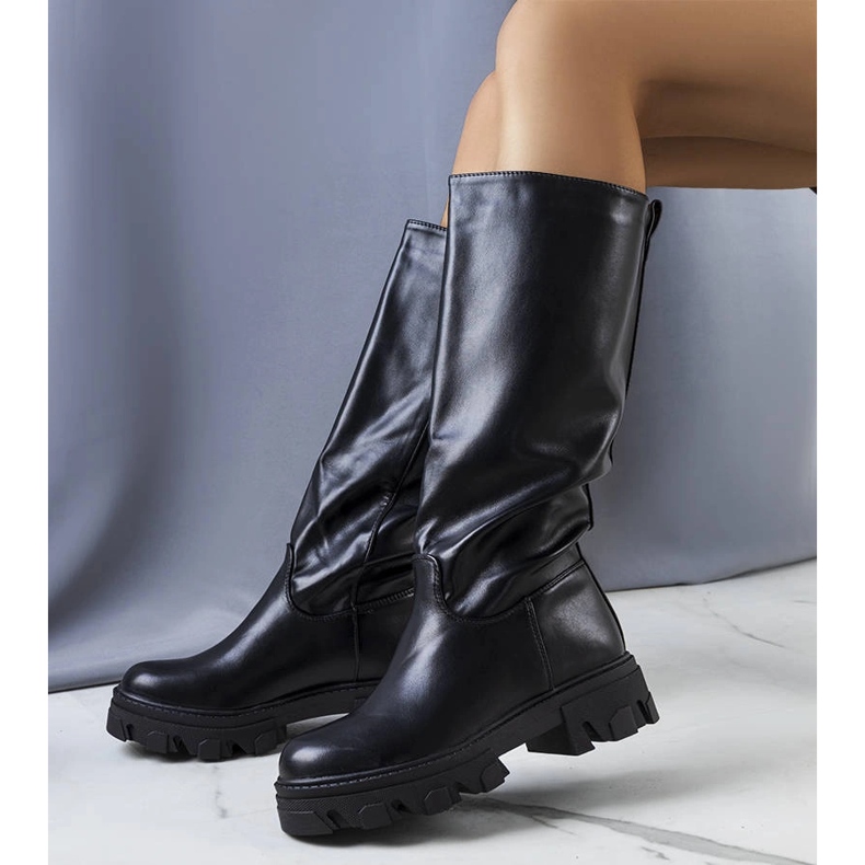 Bottes isolées Cazar noires le noir 1