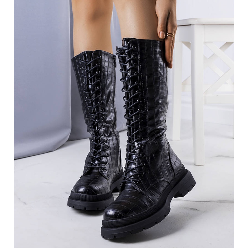 Bottes isolées Torta noires 1
