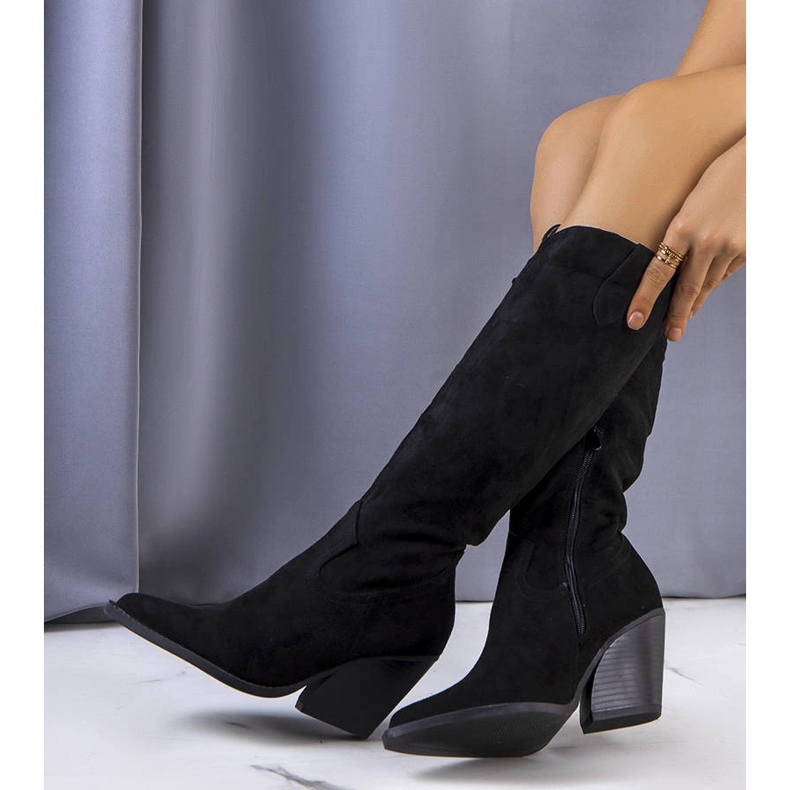 Santiags Ezer noires 1