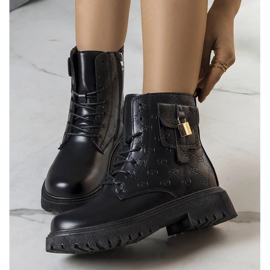 Bottes isolées Black Coal le noir 1