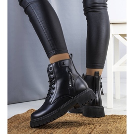 BM Bottes isolées noires d'Anja 2