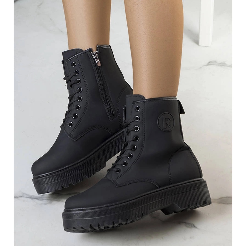 Chaussures Dirk noir mat 1